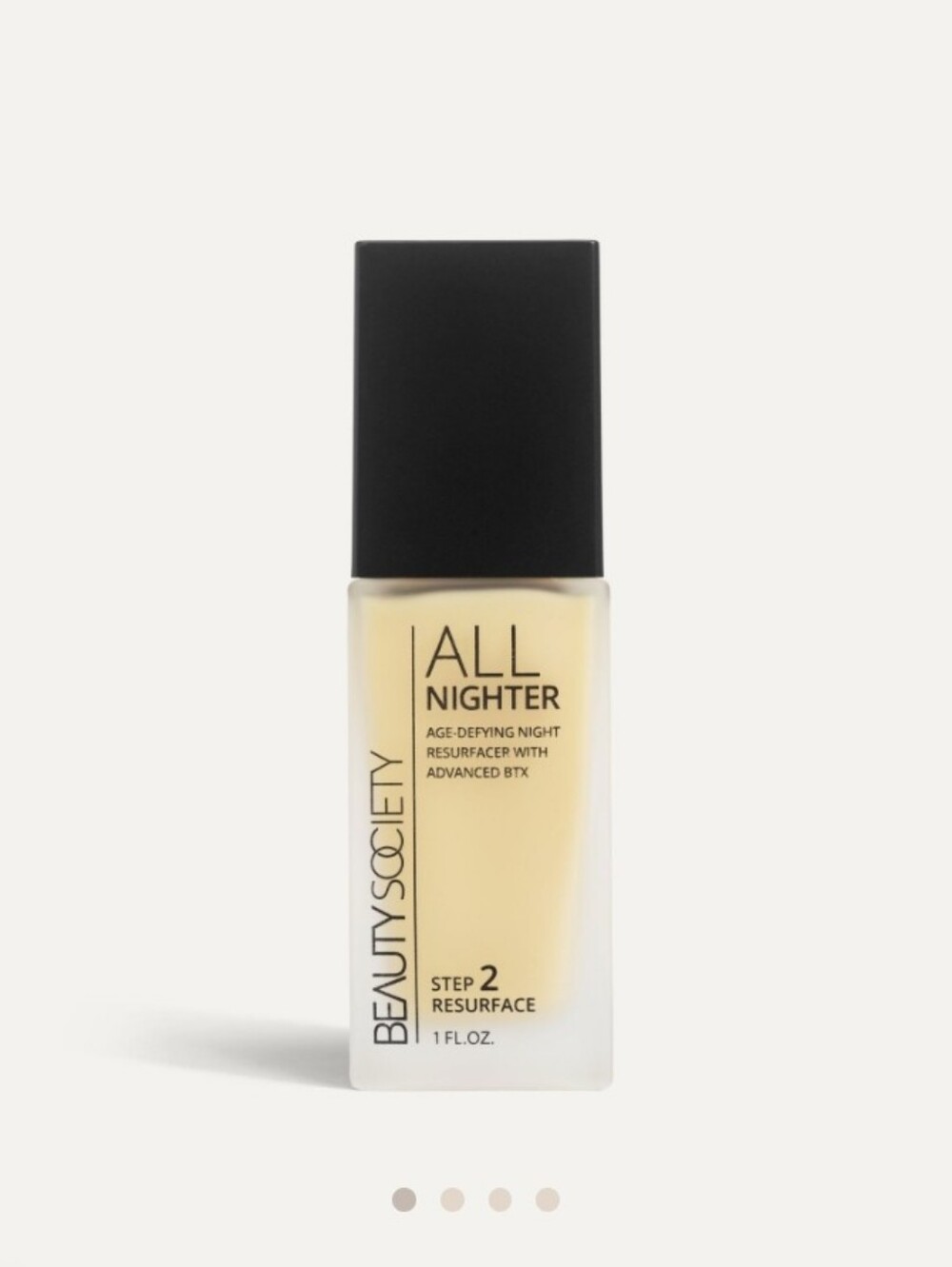 Beauty Society All Nighter Age-Defying Night Resurfacer — Pale Beige